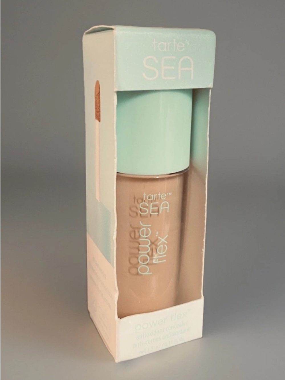 NIB tarte Sea Power Flex Concealer 325 Medium Sand Stick Light Niacinamide